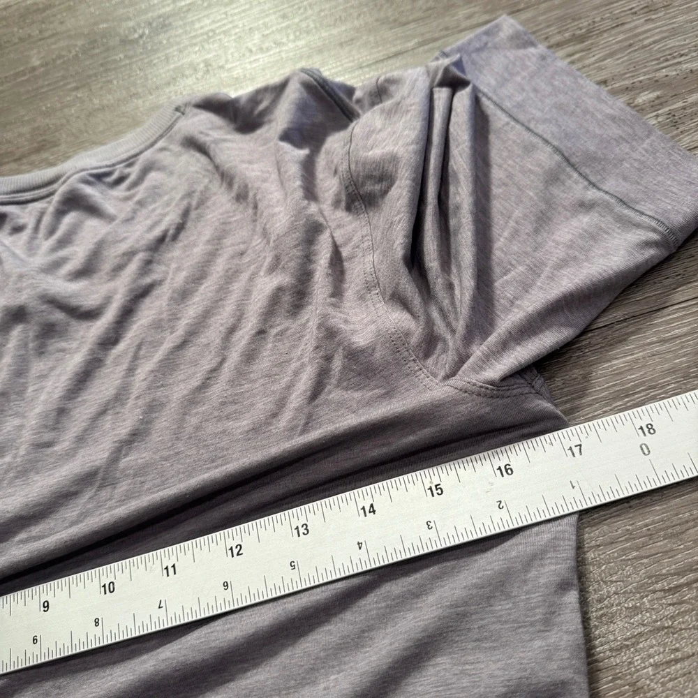 Nike Shirt Mens S Gray Performance Dri-FIT Transcend Yoga Training AJ8796-056